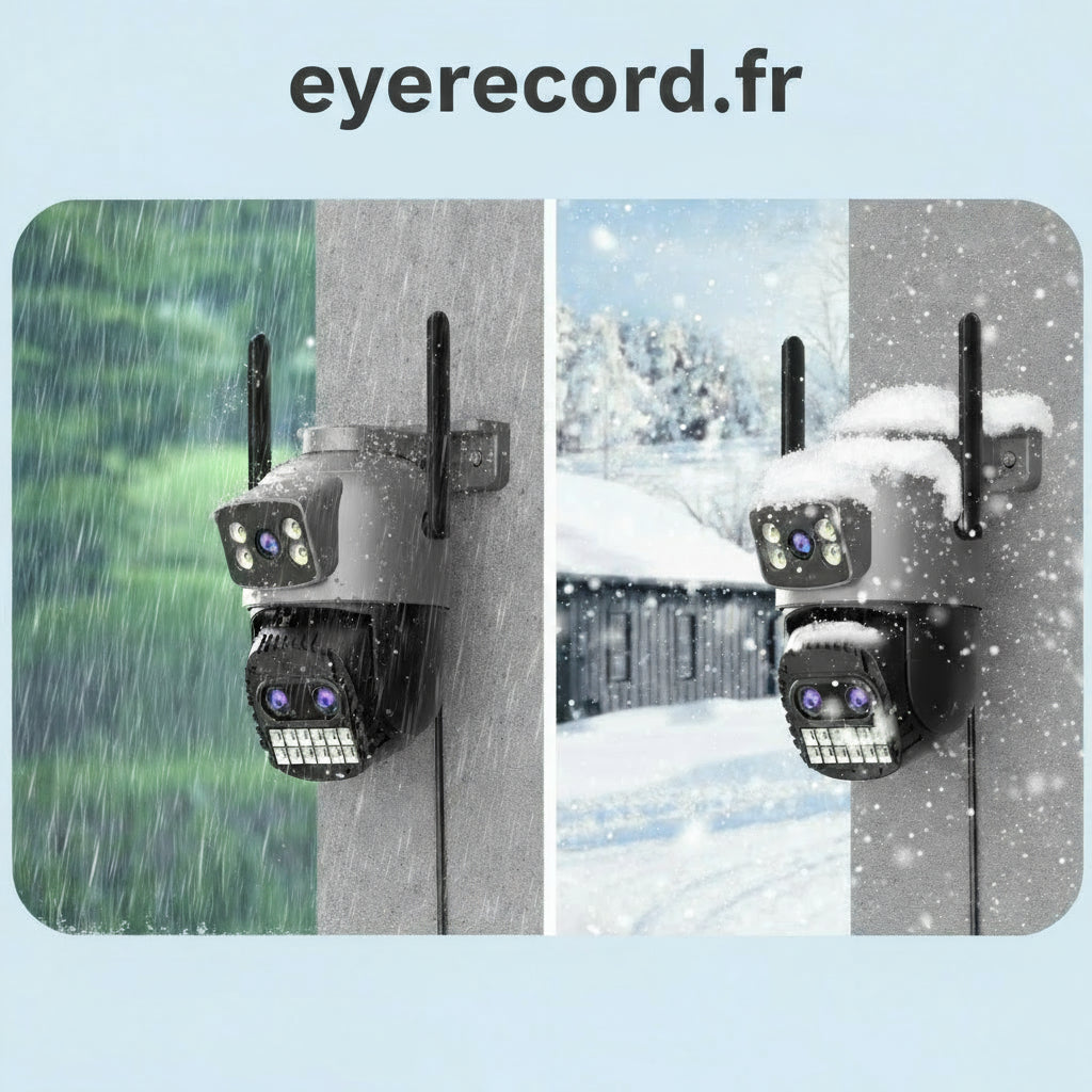 Caméra de surveillance extérieure